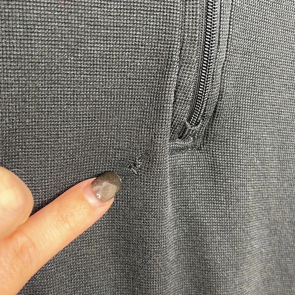 Patagonia Capilene 2 Lightweight Black 1/4 zip Thermal Pullover - Picture 9 of 14